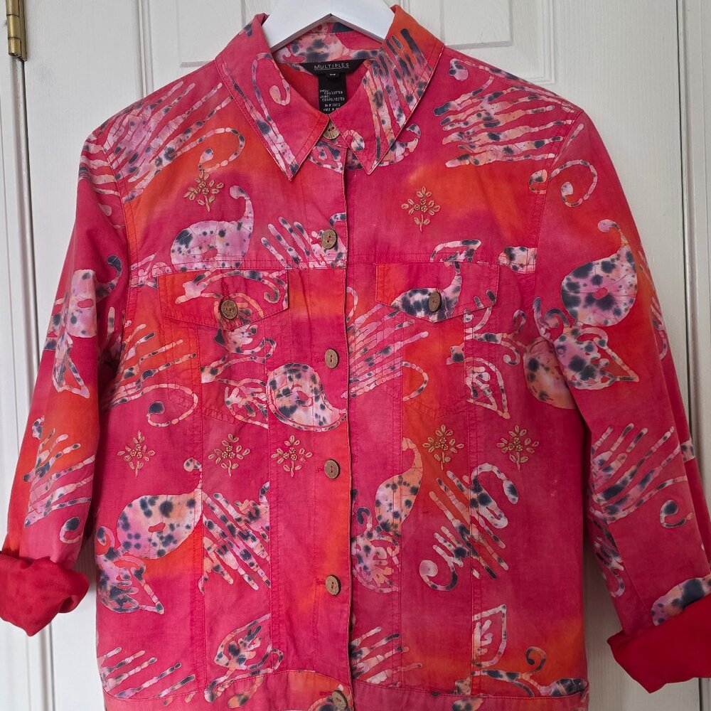 Beautiful Batik Bomber Jacket